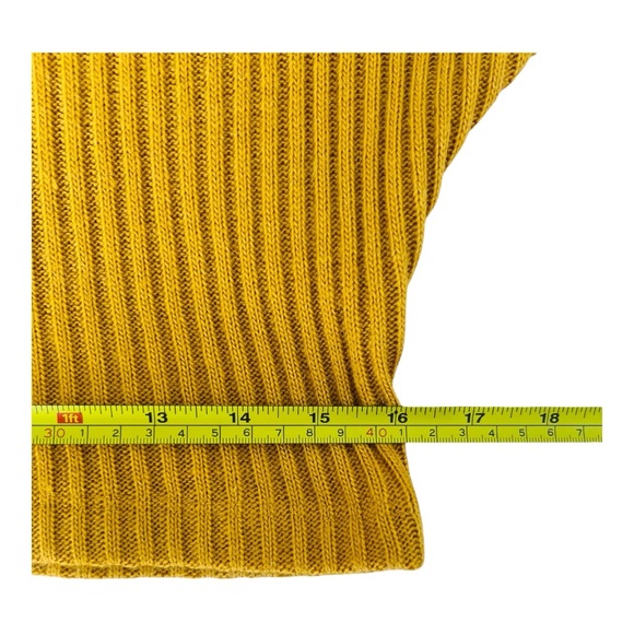 Isle by Melis Kozan Women's Sweater Mustard Yellow Size Small - Picture 13 of 13